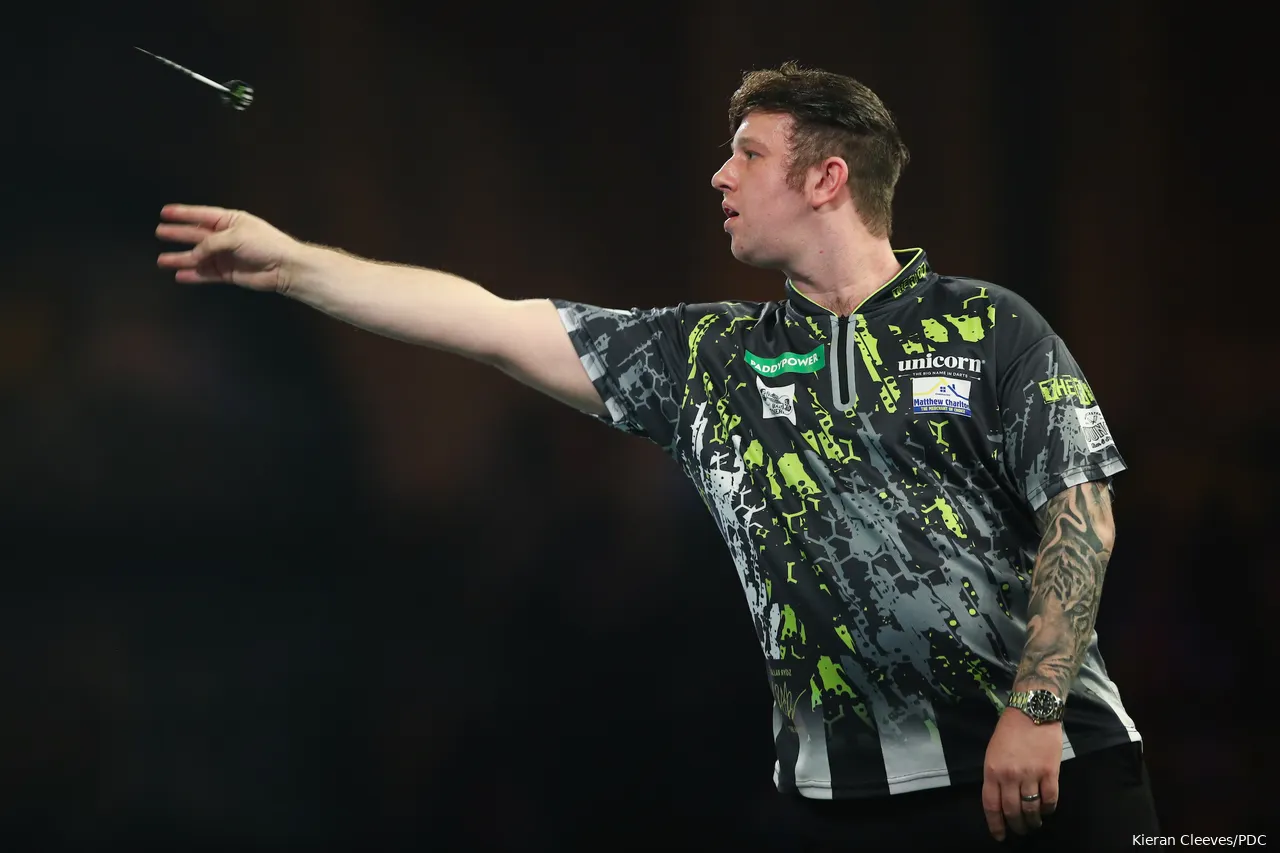 Schedule World Darts Championship 2025 on Thursday afternoon with